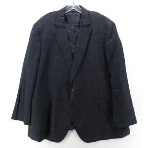 Brooks Brothers Sport Coat 52 Blazer Regent Fit Wool Windowpane 346